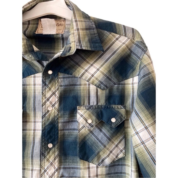 True Vintage 1980s Wrangler Western Pearl Snap Shirt. Size large. - Picture 6 of 9